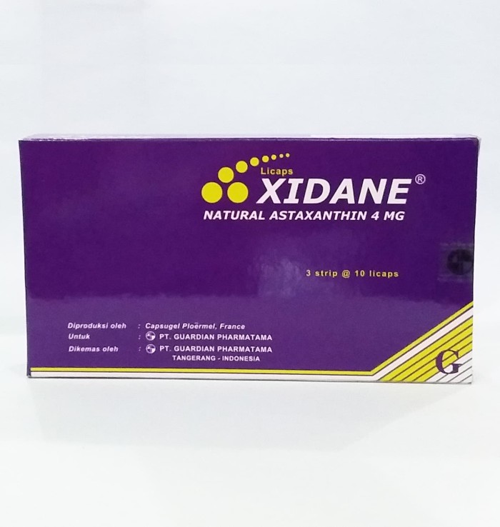Xidane Licaps 1 Box / Antioksidan / Vitamin Kulit / Pencerah Wajah
