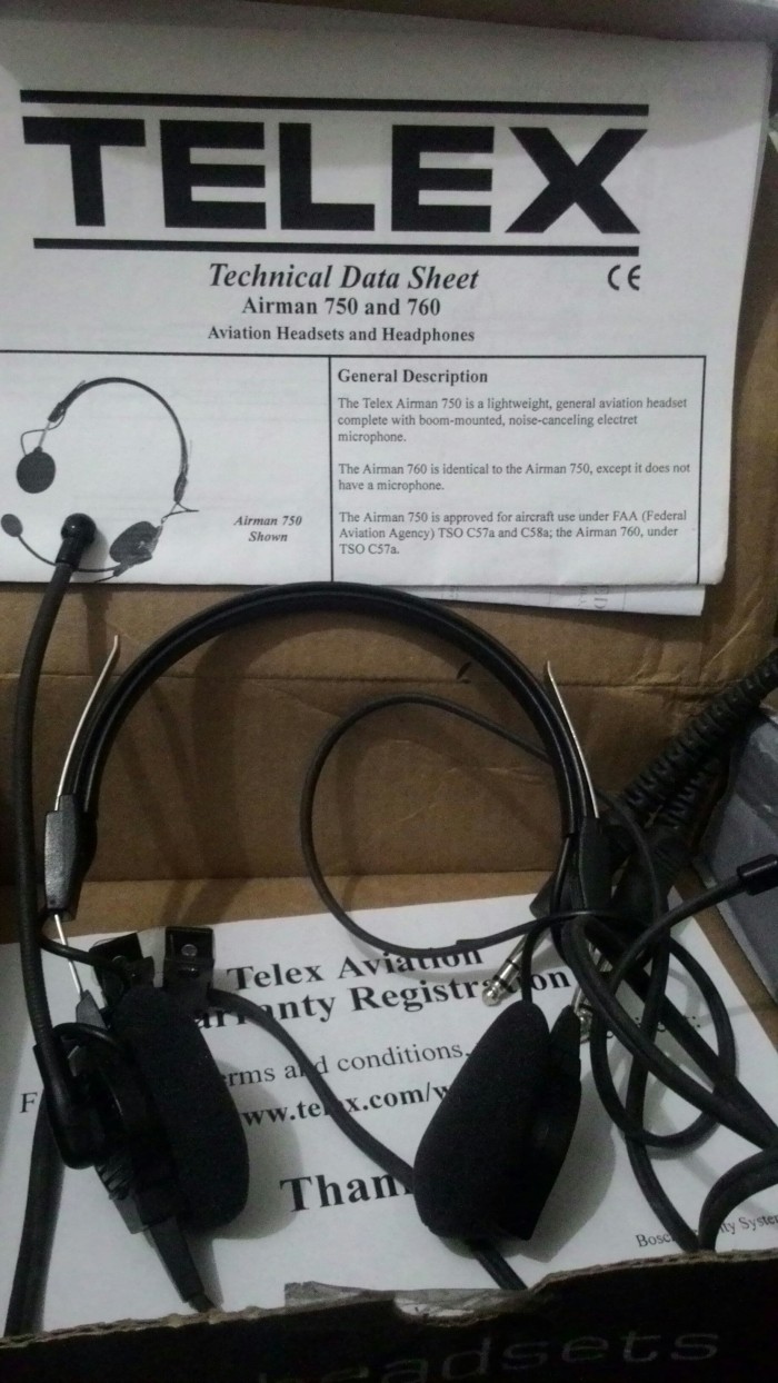 Harga Headset Telex Airman 750 Hargano.com Harga Headset Telex Airman 750 Hargano.com