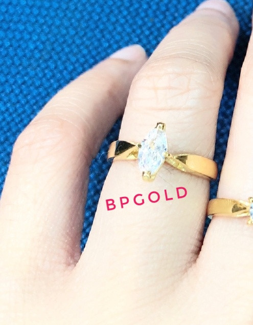 Jual Cincin Emas Soliter Fashion Kota Malang Toko Emas Bulan