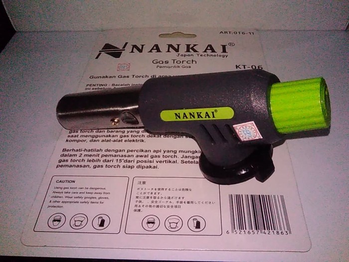 Gas Torch Kepala Gas Nankai Paket Hemat Blow Torch Alat Barbeque