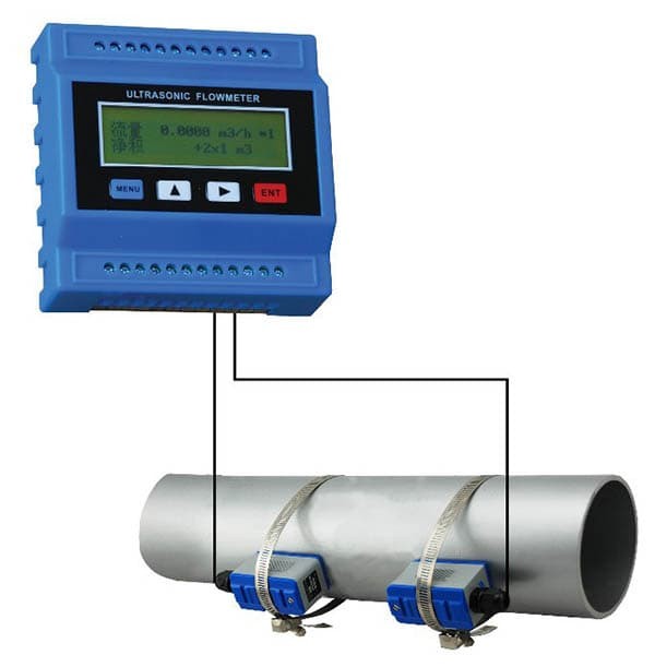 Jual Flow Meter TUF2000M 3006000mm TL1 Ultrasonic Flowmeter TUF2000M