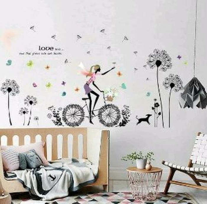 jual xl8212 wallsticker wall sticker stiker dinding dandelio murah
