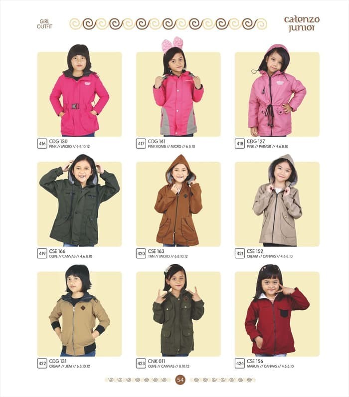 KATALOG HOODIE JAKET ANAK CATENZO JUNIOR (HARGA TIDAK FIX)