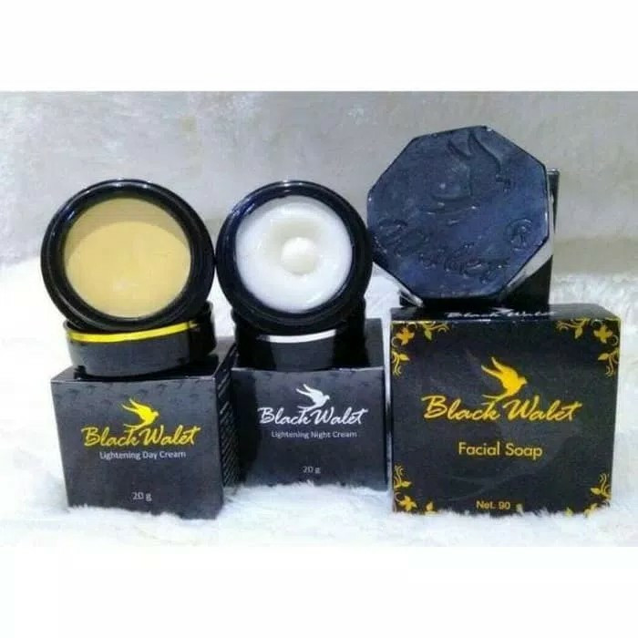 (CREAM +SABUN BLACK WALET ORI BPOM