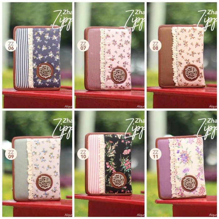 Al Quran / AlQuran Rainbow Pelangi Madina Zhafira Zipper A6 ShabbyChic