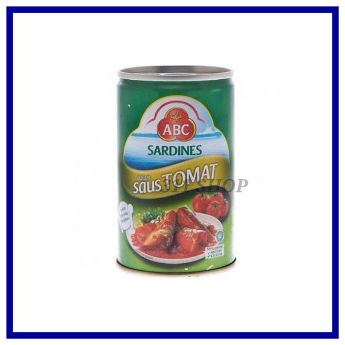 Sarden ABC Sardines Saus Tomat 155 gram - Saus Tomat