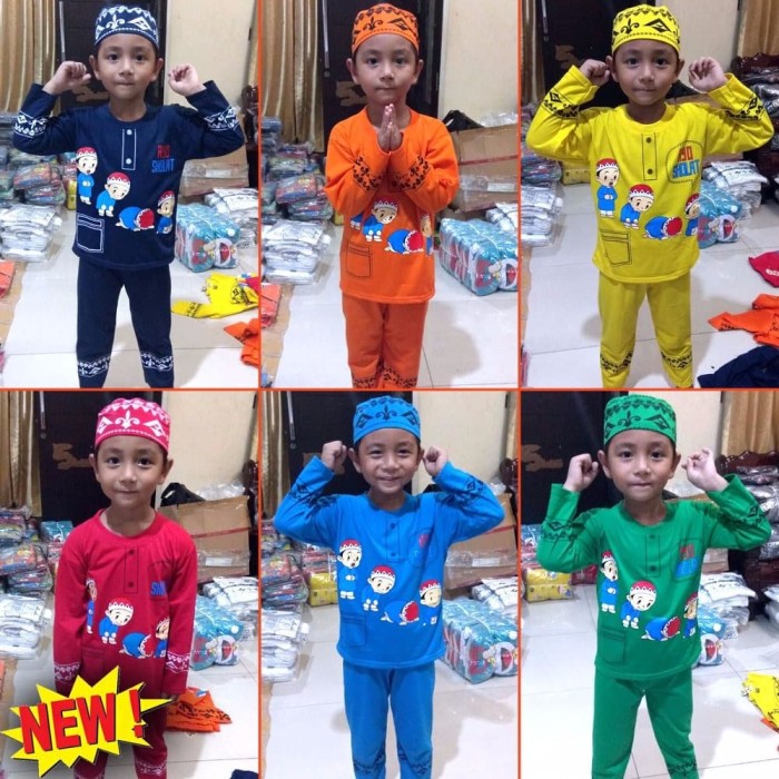 Baju koko anak Maruno umur 6 bulan 10 tahun Baju muslim anak Gamis a 1