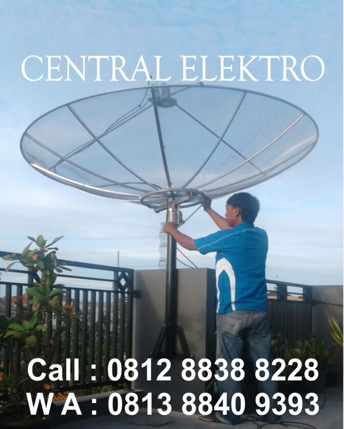 Jual Parabola Venus 4 Satelit, Berikut Pemasangan - Jakarta Barat