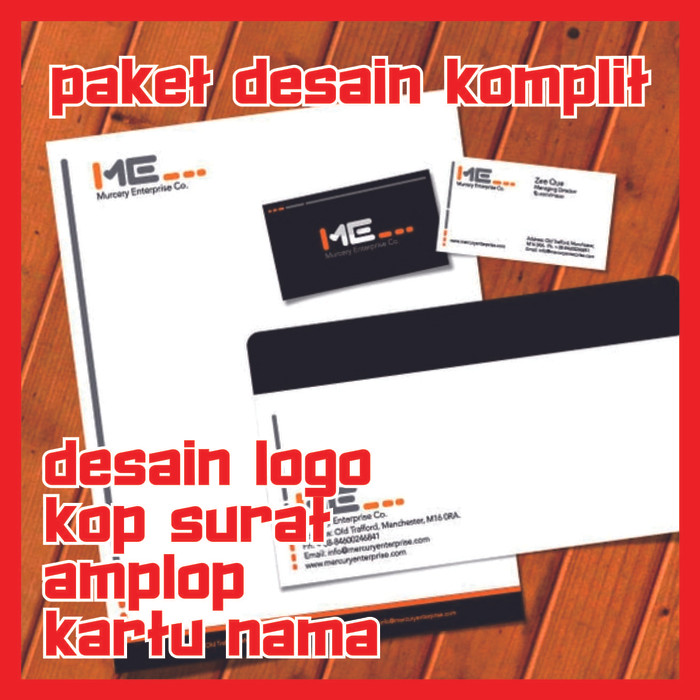 Jual PAKET DESAIN KOMPLIT DESAIN LOGO KOP SURAT AMPLOP Jual PAKET DESAIN KOMPLIT DESAIN LOGO KOP SURAT AMPLOP
