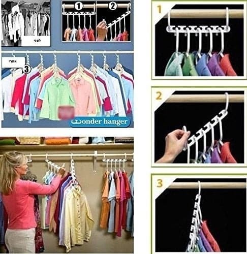 Wonder Hanger Magic Gantungan Baju Lemari Pakaian Daftar Harga Source · New Magic Hanger Wonder Hanger Gantungan Baju Pakaian