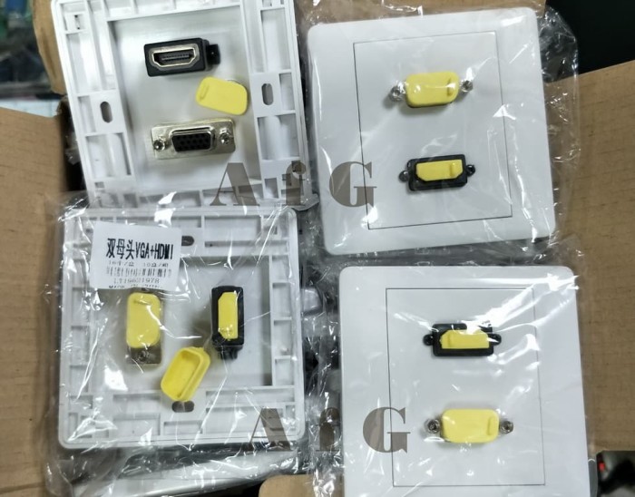 Info Face Plate Hdmi Vga Hargano.com Info Face Plate Hdmi Vga Hargano.com