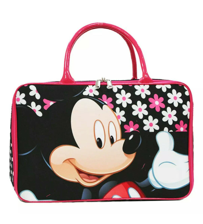 Travel Bag Karakter Anak Bahan Canvas Halus