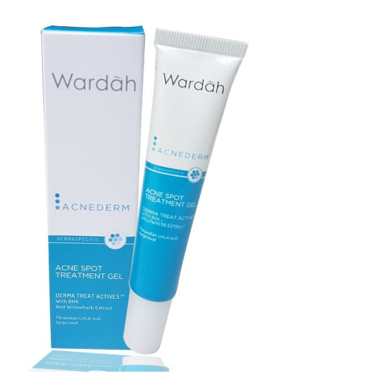 Jual Wardah Acnederm Acne Spot Treatment Gel Kulit  