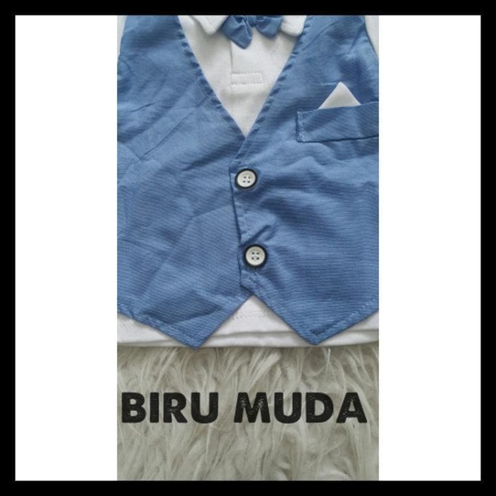 Baju Bayi Setelan Jas/Tuxedo Pesta/Kondangan Anak Laki-Laki Cowok