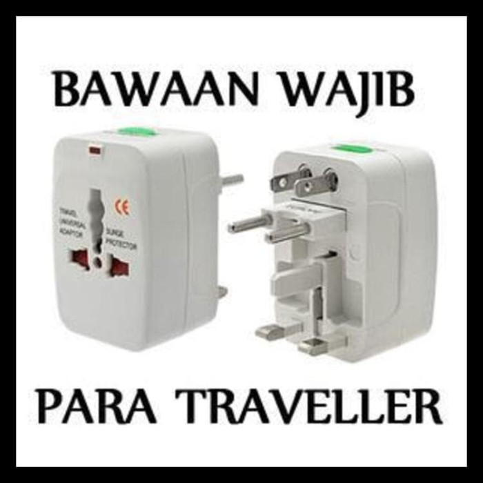 Universal Travel Adaptor - Colokan Steker Listrik Multi International