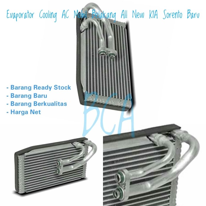 Jual Evaporator Cooling Ac Mobil Belakang All New Kia Sorento Baru Kota Bekasi Bintang Cemerlang Auto Tokopedia