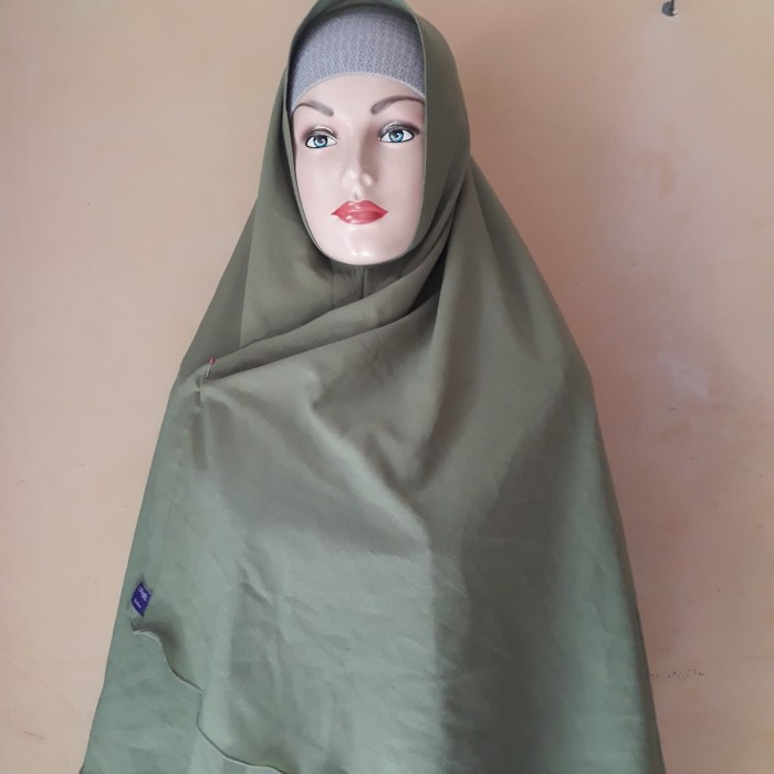 khimar semi instan tanpa pet
