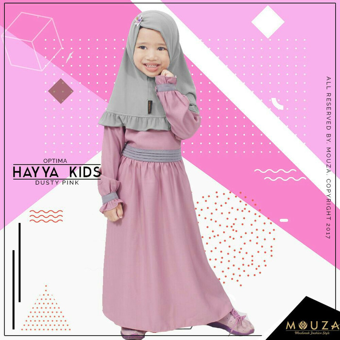 Gamis anak "Hayya Kids Series"