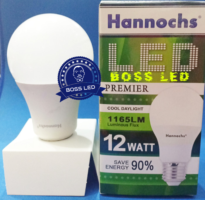Lampu LED Hannochs Premier 12 Watt / 12W - Hemat Listrik (Bergaransi)