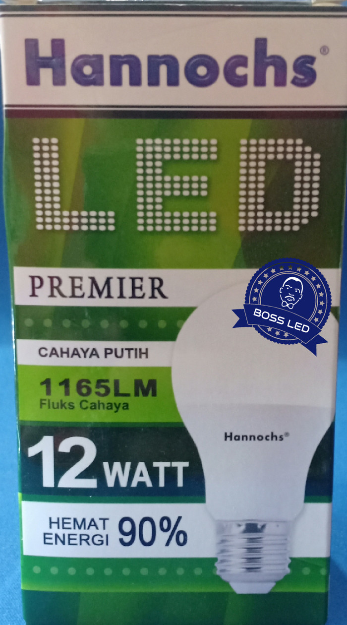 Lampu LED Hannochs Premier 12 Watt / 12W - Hemat Listrik (Bergaransi)