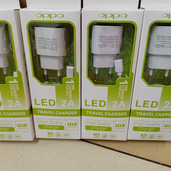 Foto Produk Charger oppo LED 2A casan oppo LED 2A dari vivan cell