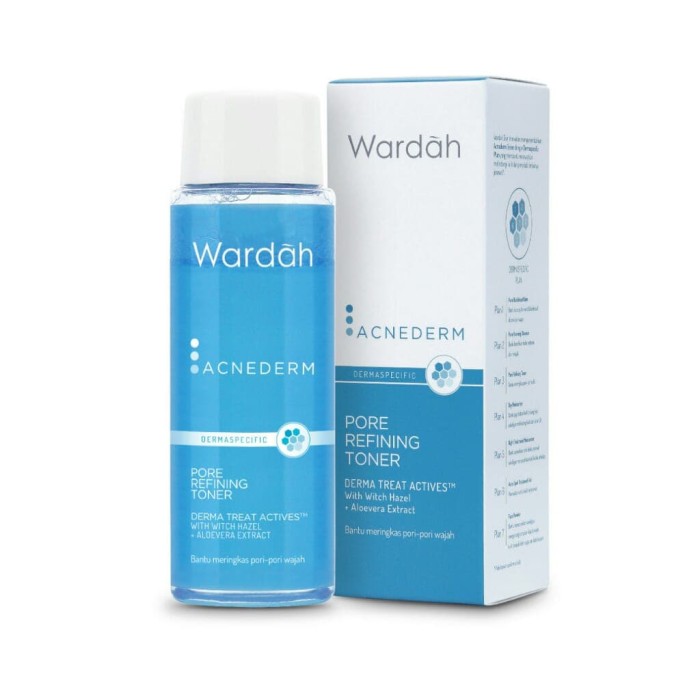 Jual Wardah Acnederm Pore Refining Toner 100ml - Jakarta  