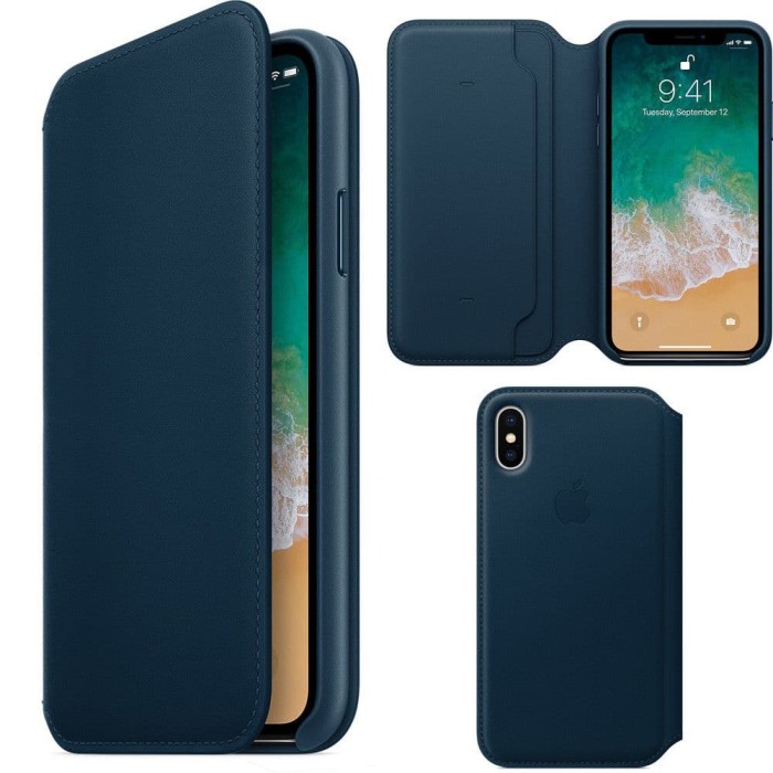 Jual Iphone X Case Apple Leather Folio Cosmos Blue Jakarta Selatan Diarycase Tokopedia - Iphone X Leather Folio Blue Jual Iphone X Case Apple Leather Folio Cosmos Blue Jakarta Selatan Diarycase Tokopedia - Iphone X Leather Folio Blue