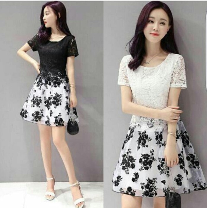 baju mini dress