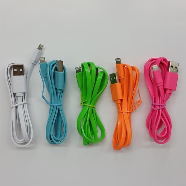 ... Hippo caby 2 Lightning 100 cm kabel data charger iphone 5 6 6S 7 Ipad Putih