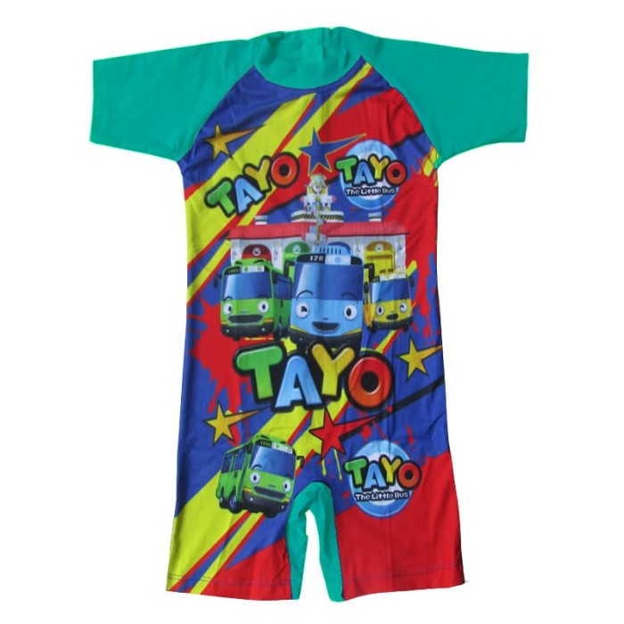 Baju Renang Anak Karakter Tayo Bintang BRDL-K067SD