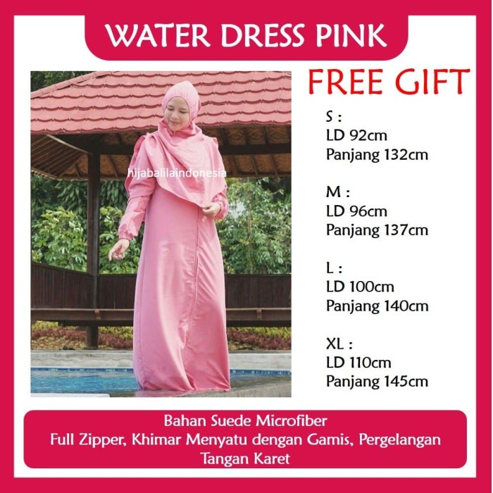 Baju Renang Muslimah Syari Hijab Alila C REN616 3