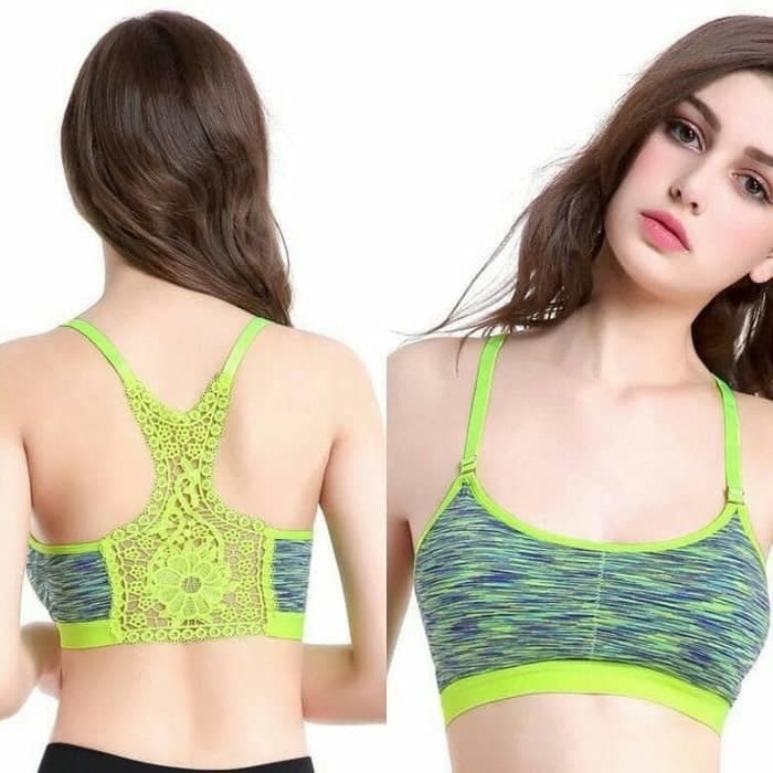 BRA SPORT 3313 SALUR RENDA & SILANG BELAKANG YOGA GYM TALLY