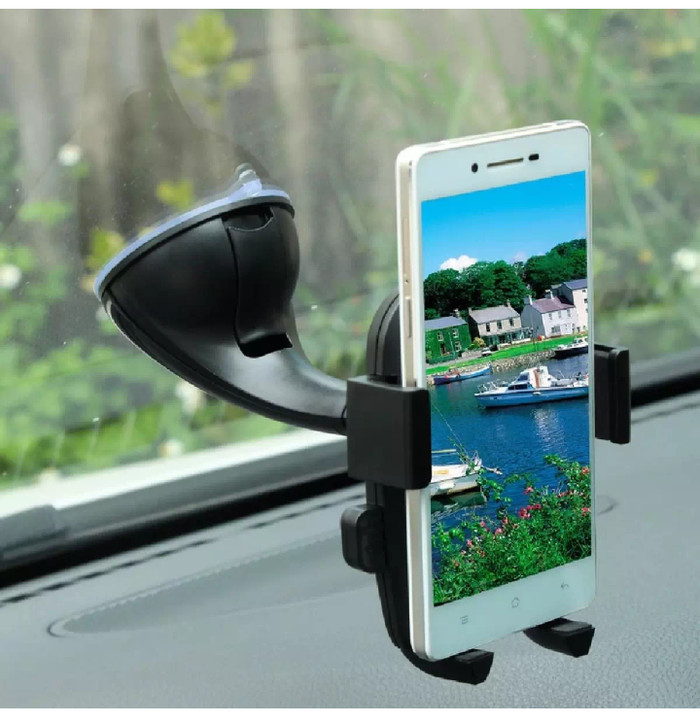 Rainbow Universal Mobile Car Phone Holder 360 Rotation