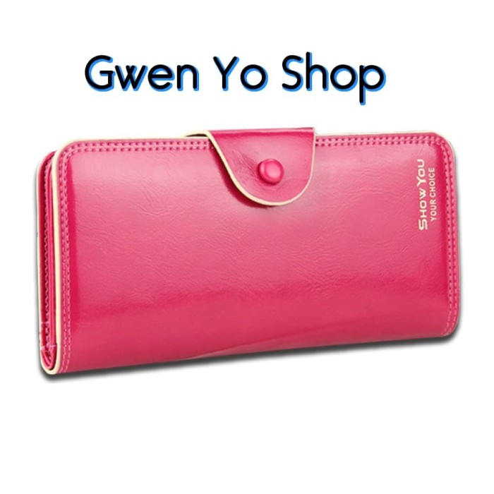 Dompet Cewe Panjang IMPOR 4208 Fashion Korea Women Wanita Long Wallet