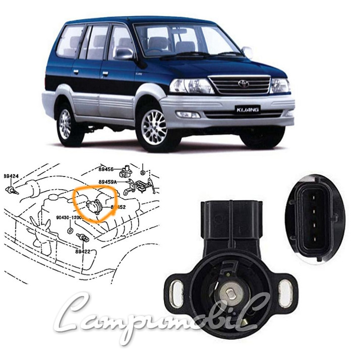 Jual Sensor Tps Toyota Kijang Efi 2 0 Rzf 2000 2004 Kota Padang Lampumobil Tokopedia