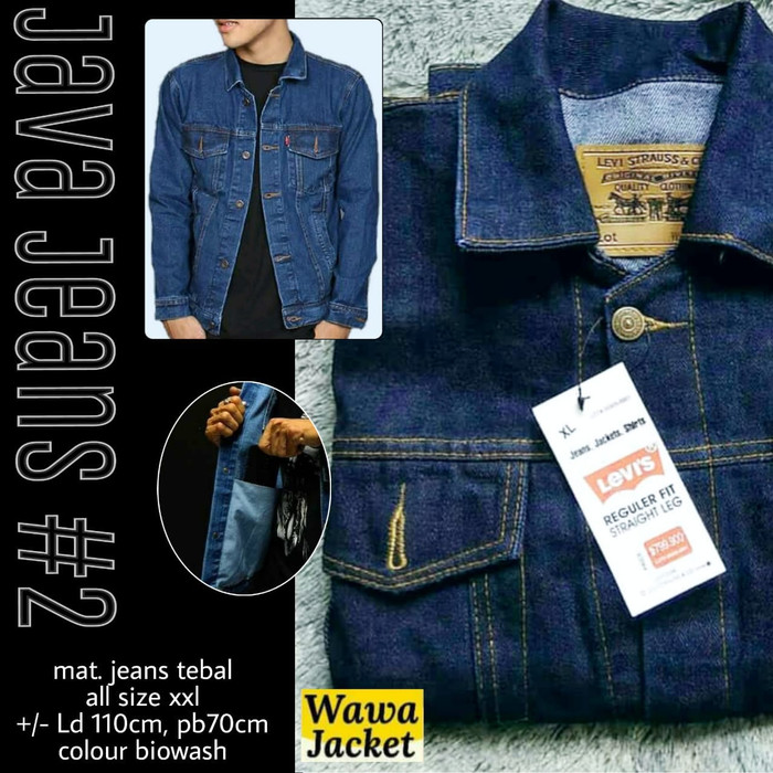 Jual jaket jeans levis atau dilan Kota Surakarta GRIYA AZIIZAH Jual jaket jeans levis atau dilan Kota Surakarta GRIYA AZIIZAH