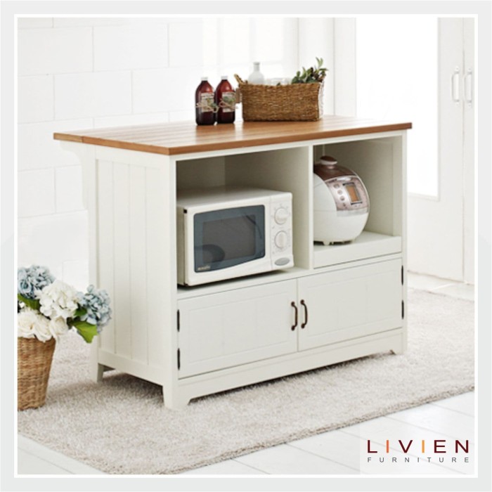 Jual Meja Makan Dapur Island Maple Story 85h Livien Os Tokopedia Meja Makan Dapur Island Maple Story 85h