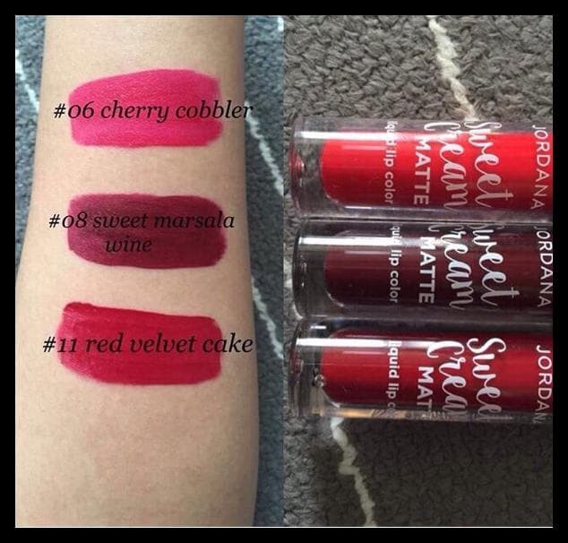 Jordana Sweet Cream Matte Liquid Lip Color .