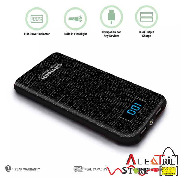 Remax Power Bank Biaphon Series Dual Port PPP-28 10000mAh Polymer Real Capacity Garansi Resmi. Source · Delcell NUMERO 10500mAh Real Capacity Digital ...