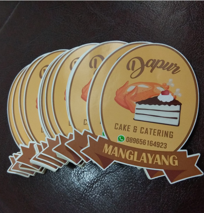 zumimylittlejourney Contoh Stiker Untuk Catering