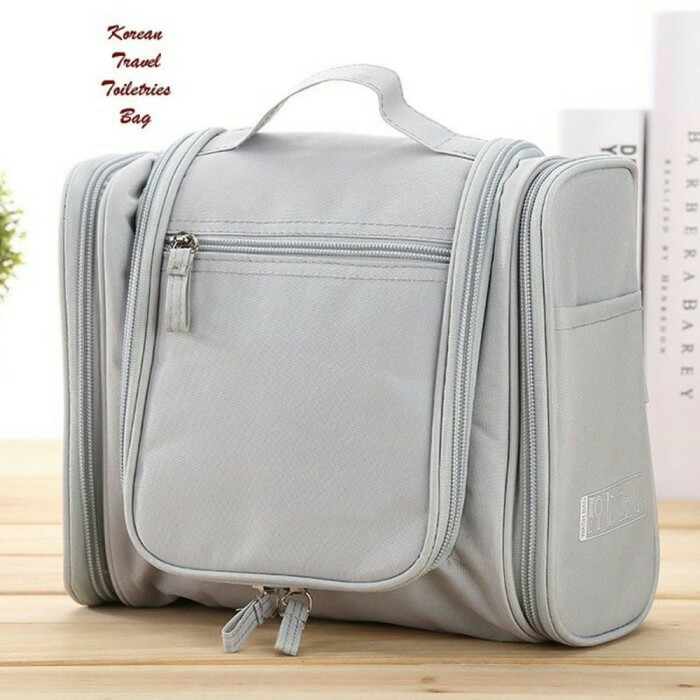 TAS KOSMETIK BAG GREY TEMPAT KOSMETIK TAS WANITA Limited