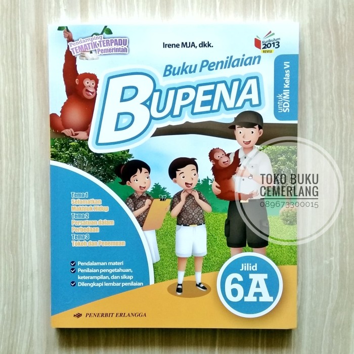 Buku Bupena Kelas 6 Kurikulum 2013 Berbagai Buku