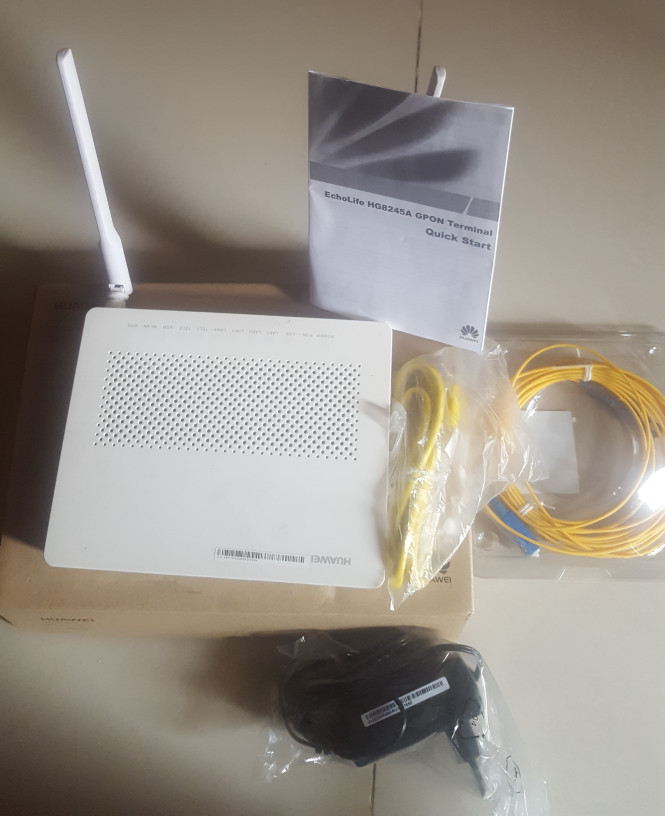 Jual Modem Huawei Hg8245a Gpon 2 Antena Putih Jakarta Timur Kienna Shop Tokopedia
