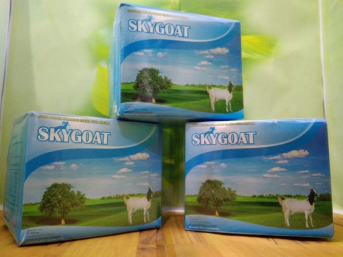 Susu Kambing Sky Goat Vanilla isi 10 Sachet Murah Meriah