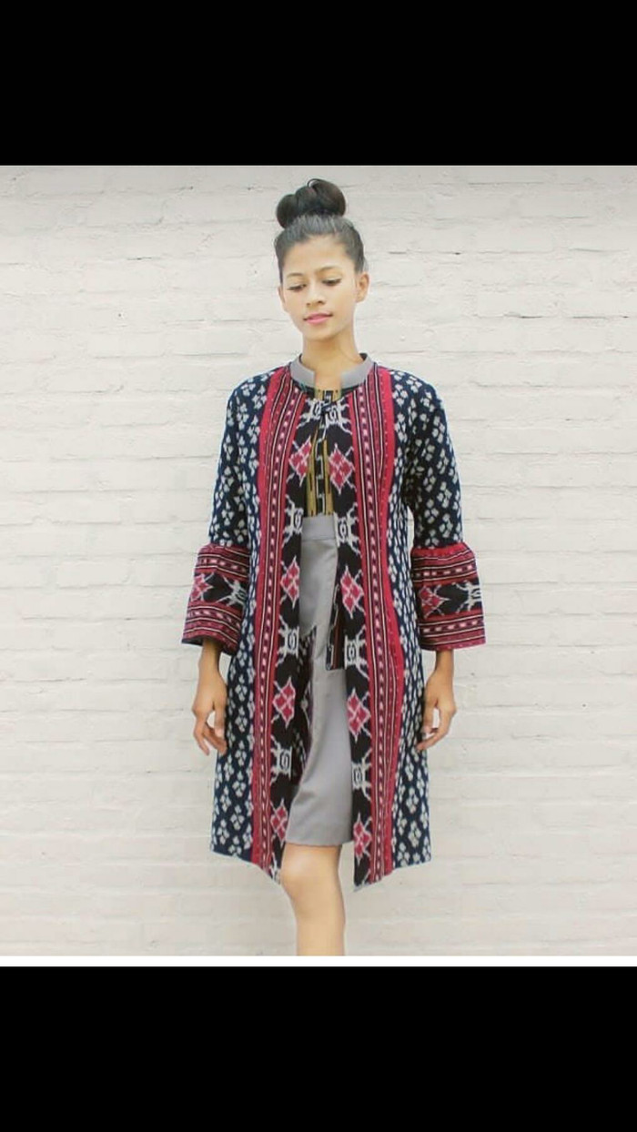 Model Atas Bawah Dari Kain Tenun / Beading Model Baju ...
