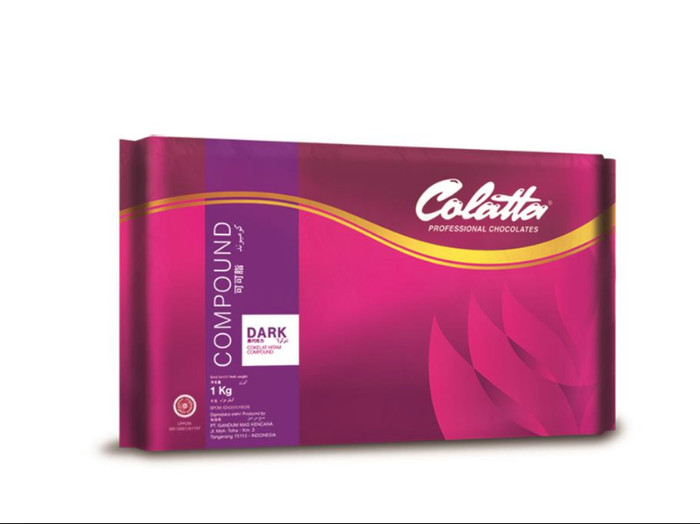 Jual Colatta Dark Chocolate Compound 1Kg / Colatta DCC ...