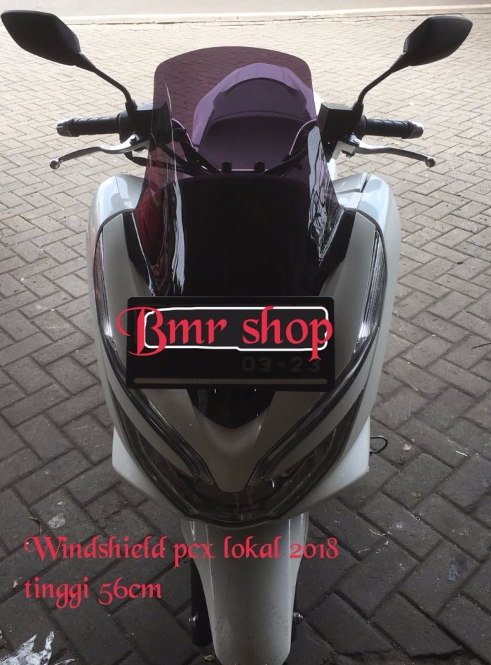 Windshield pcx 150 lokal 2018 visor new pcx 150 lokal winsil pcx 150