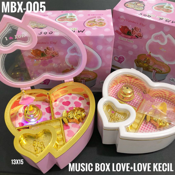 MUSIC BOX LOVE BESAR BALLERINA / DOUBLE LOVE / KOTAK MUSIK