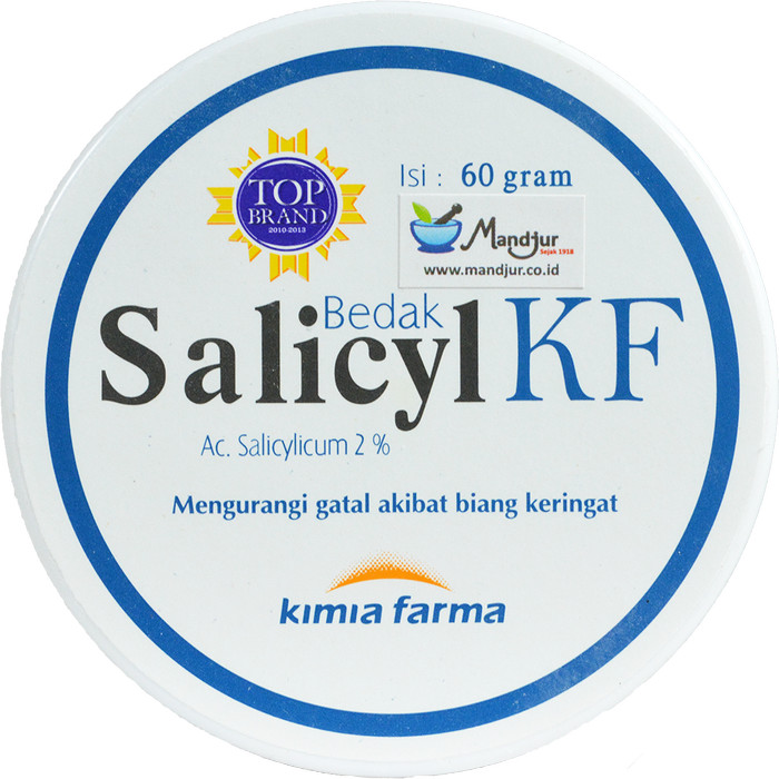 Jual Bedak Salicyl KF - Bedak Gatal Alergi dan Biang 