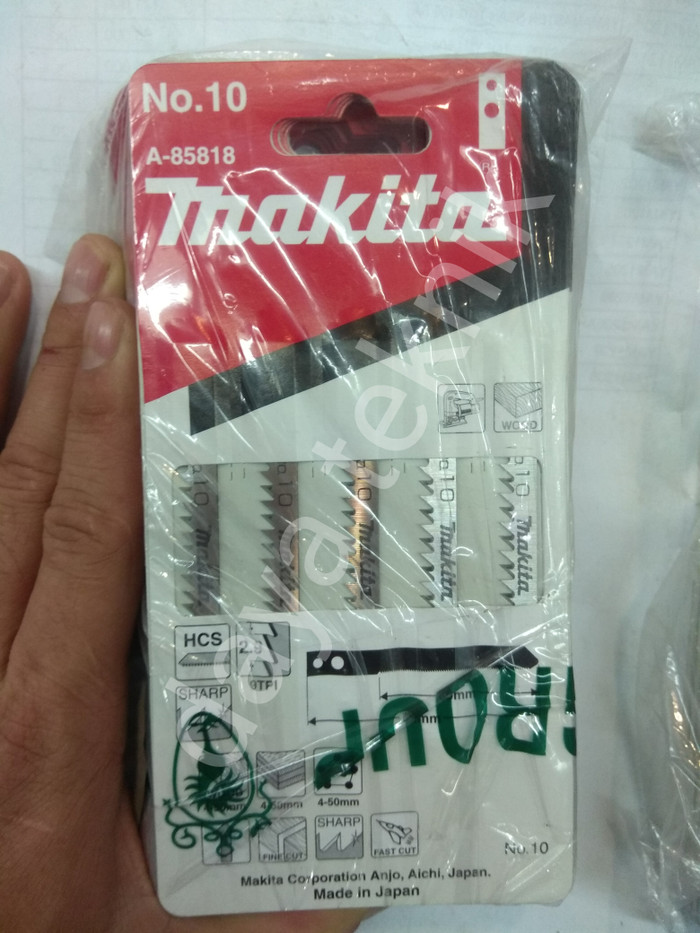 MATA JIG SAW NO 10 MAKITA FOR WOOD - JIG SAW POTONG KAYU MAKITA ASLI